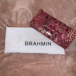 Authentic Brahmin Ady Wallet: Wisteria